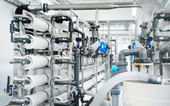 Water treatment equipment coordinated as a complete system